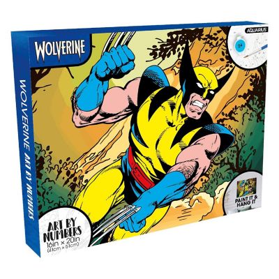 Marvel Wolverine Art By Numbers Painting Kit Image 1