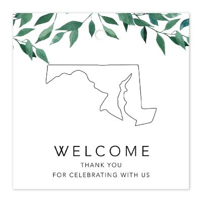 Maryland Greenery OOT Tags 2in 24pk Image 1