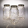 Mason Jar & Fairy Lights Table Centerpiece Kit - Makes 12 Image 1