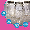 Mason Jar & Fairy Lights Table Centerpiece Kit - Makes 12 Image 2