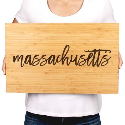 Massachusetts Bamboo Board 17.75x11 Image 2