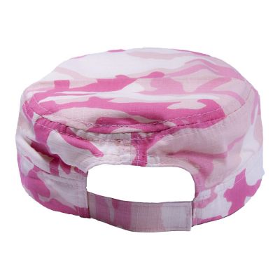 Master Builder Camo Hat  Pink &amp; Cream Cap  Adjustable Size Image 2