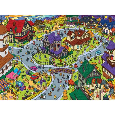 MasterPieces 101 Things to Spot on Halloween - 101 Piece Jigsaw Puzzle Image 2