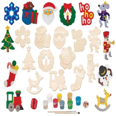 MasterPieces 12 Pack Christmas Ornaments Craft Image 2