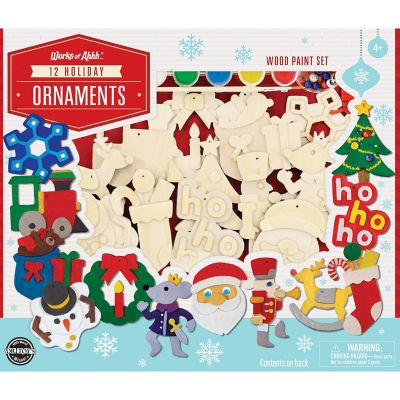 MasterPieces 12 Pack Christmas Ornaments Craft Image 1