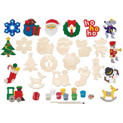 MasterPieces 12 Pack Christmas Ornaments Craft Image 2