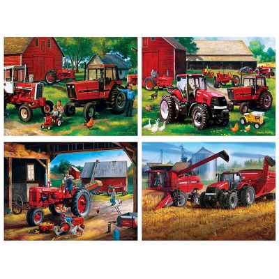 MasterPieces 500 Piece Jigsaw Puzzle for Adults - Farmall 4-Pack Image 2