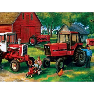 MasterPieces 500 Piece Jigsaw Puzzle for Adults - Farmall 4-Pack Image 3