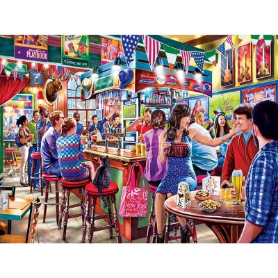MasterPieces 550 Piece Jigsaw Puzzle - Duffy's Sports & Suds - 18"x24" Image 2