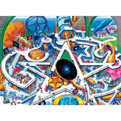 MasterPieces A-Maze-ing - Space Colony 200 Piece Jigsaw Puzzle Image 2