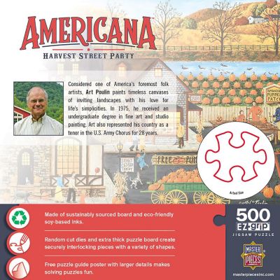 MasterPieces Americana - Harvest Street Party 500 Piece EZ Grip Puzzle Image 3