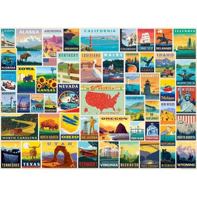 MasterPieces Anderson Design Group - State Pride 1000 Piece Puzzle Image 2