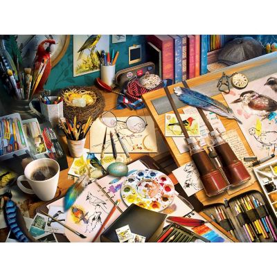 MasterPieces Audubon Creative Birding 300 Piece EZ Grip Jigsaw Puzzle Image 2