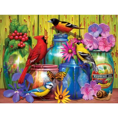 MasterPieces Audubon - Feathered Reflections 300 Piece EZ Grip Puzzle Image 2