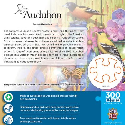 MasterPieces Audubon - Feathered Reflections 300 Piece EZ Grip Puzzle Image 3