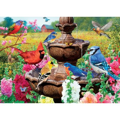 MasterPieces Audubon - Garden of Song 1000 Piece Jigsaw Puzzle Image 2