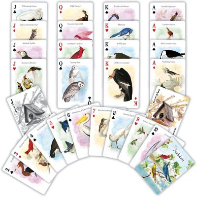 MasterPieces Audubon Playing Cards - 54 Card Deck for Adults Image 2