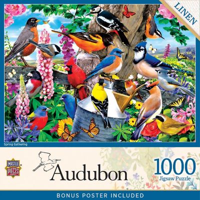 MasterPieces Audubon - Spring Gathering 1000 Piece Jigsaw Puzzle Image 1
