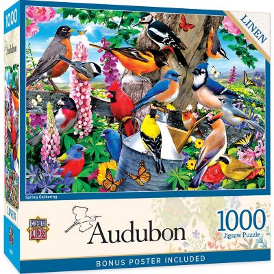 MasterPieces Audubon - Spring Gathering 1000 Piece Jigsaw Puzzle Image 1
