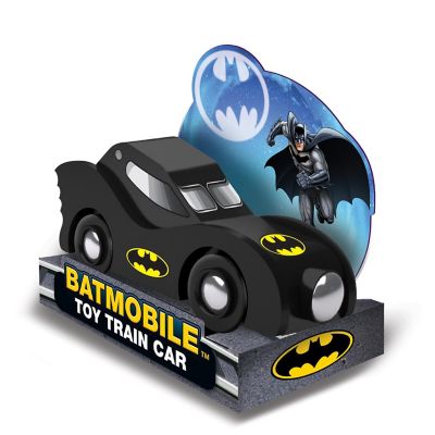 MasterPieces Batman - Batmobile Wooden Toy Train Engine for kids Image 3