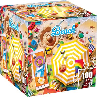 MasterPieces - Beach 100 Piece Jigsaw Puzzle for kids Image 1