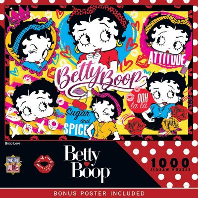 MasterPieces Betty Boop - Boop Love 1000 Piece Jigsaw Puzzle Image 1
