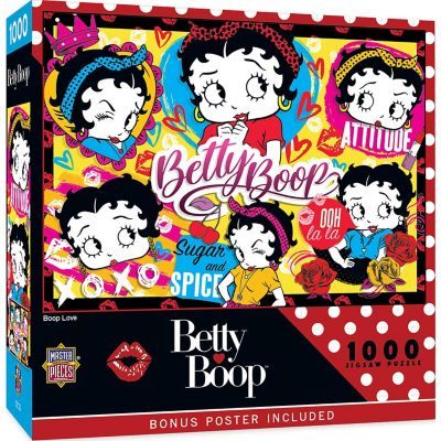 MasterPieces Betty Boop - Boop Love 1000 Piece Jigsaw Puzzle Image 1