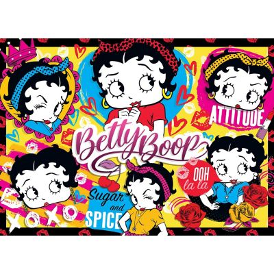 MasterPieces Betty Boop - Boop Love 1000 Piece Jigsaw Puzzle Image 2