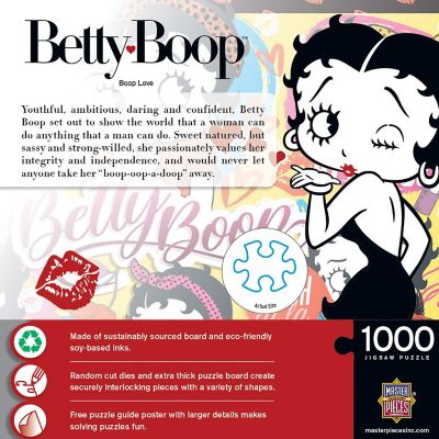 MasterPieces Betty Boop - Boop Love 1000 Piece Jigsaw Puzzle Image 3