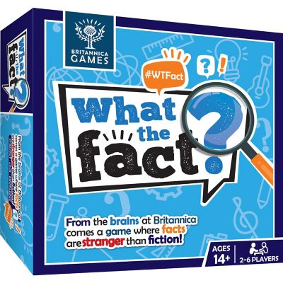 MasterPieces Britannica Games - What The Fact? Trivia Game Image 1