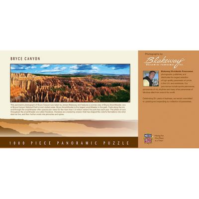 MasterPieces Bryce Canyon 1000 Piece Panoramic Jigsaw Puzzle Image 3