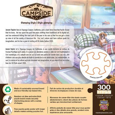 MasterPieces Campside - Glamping Style 300 Piece EZ Grip Jigsaw Puzzle Image 3