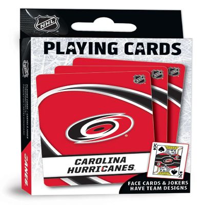 MasterPieces Carolina Hurricanes Playing Cards Image 1