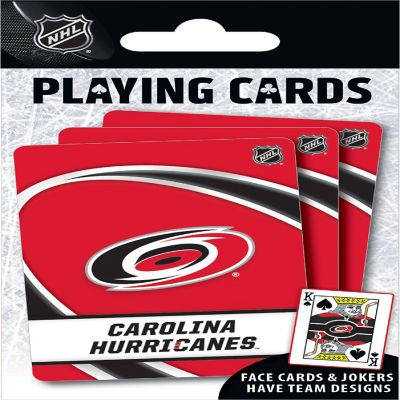 MasterPieces Carolina Hurricanes Playing Cards Image 1