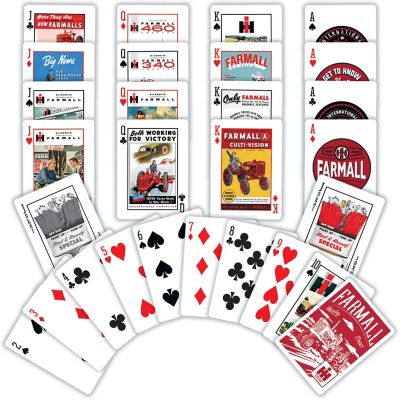 MasterPieces Case IH - Farmall Playing Cards - 54 Card Deck Image 2