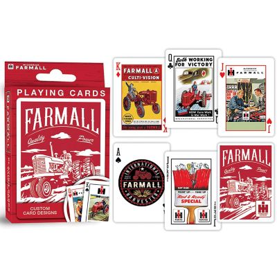 MasterPieces Case IH - Farmall Playing Cards - 54 Card Deck Image 3
