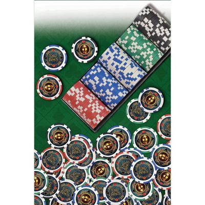 MasterPieces Casino Style 100 Piece Poker Chip Set - Lord of The Rings Image 3