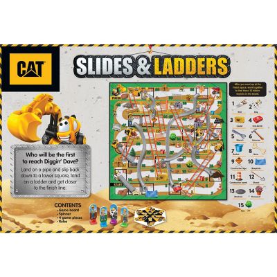 MasterPieces - CAT - Slides & Ladders Family Board Game for Kids Image 3