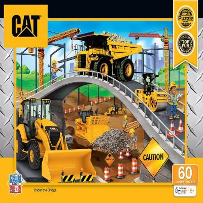 MasterPieces CAT - Under the Bridge 60 Piece Jigsaw Puzzle for Kids Image 1