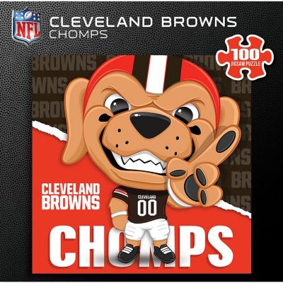 MasterPieces Chomps - Cleveland Browns Mascot 100 Piece Jigsaw Puzzle Image 3
