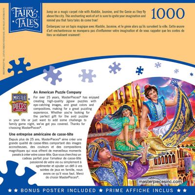 MasterPieces Classic Fairy Tales - Aladdin 1000 Piece Jigsaw Puzzle Image 3