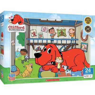 MasterPieces Clifford - Doghouse 24 Piece Jigsaw Puzzle for Kids Image 1