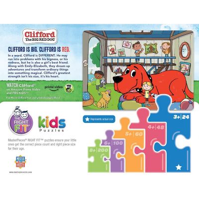 MasterPieces Clifford - Doghouse 24 Piece Jigsaw Puzzle for Kids Image 3