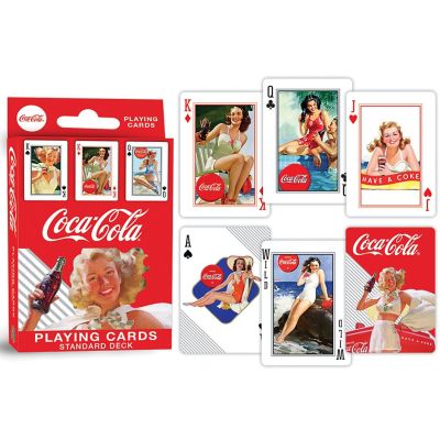 MasterPieces Coca-Cola Classic Ads Playing Cards - 54 Card Deck Image 3