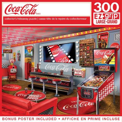 MasterPieces Coca-Cola - Collector's Hideaway 300 Piece EZ Grip Puzzle Image 1