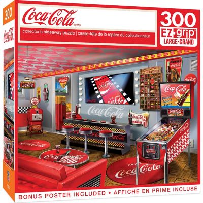 MasterPieces Coca-Cola - Collector's Hideaway 300 Piece EZ Grip Puzzle Image 1