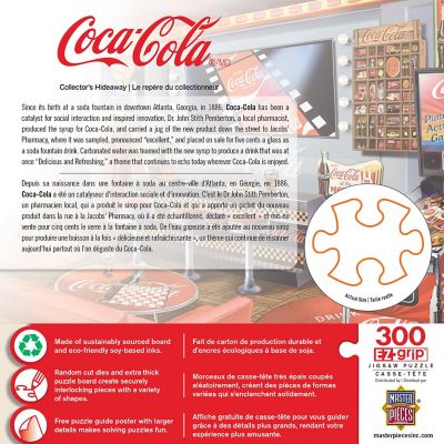 MasterPieces Coca-Cola - Collector's Hideaway 300 Piece EZ Grip Puzzle Image 3