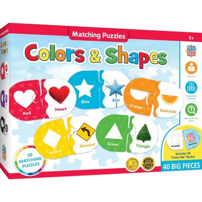 MasterPieces Colors & Shapes - Educational Matching Jigsaw Puzzles Image 1