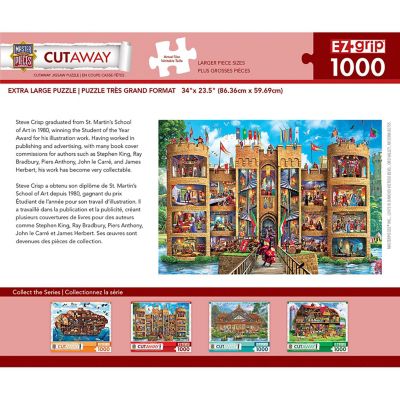 MasterPieces Cutaway Medieval Castle 1000 Piece EZ Grip Jigsaw Puzzle Image 3