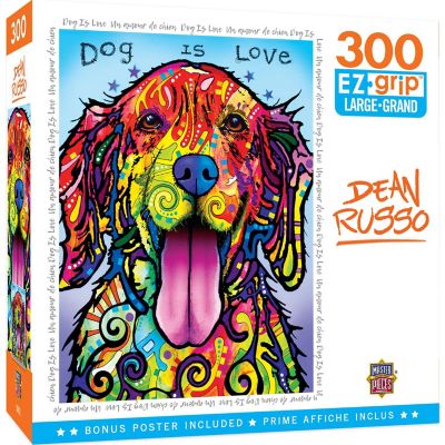 MasterPieces Dean Russo - Dog is Love 300 Piece EZ Grip Jigsaw Puzzle Image 1